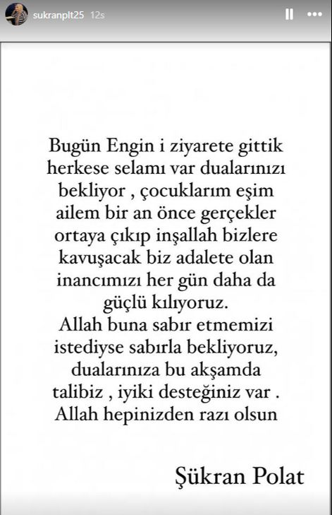 Cezaevindeki Engin Polat’ı ziyarete giden Şükran Polat oğlundan haber getirdi! Herkesten tek bir isteği var - 2. Resim