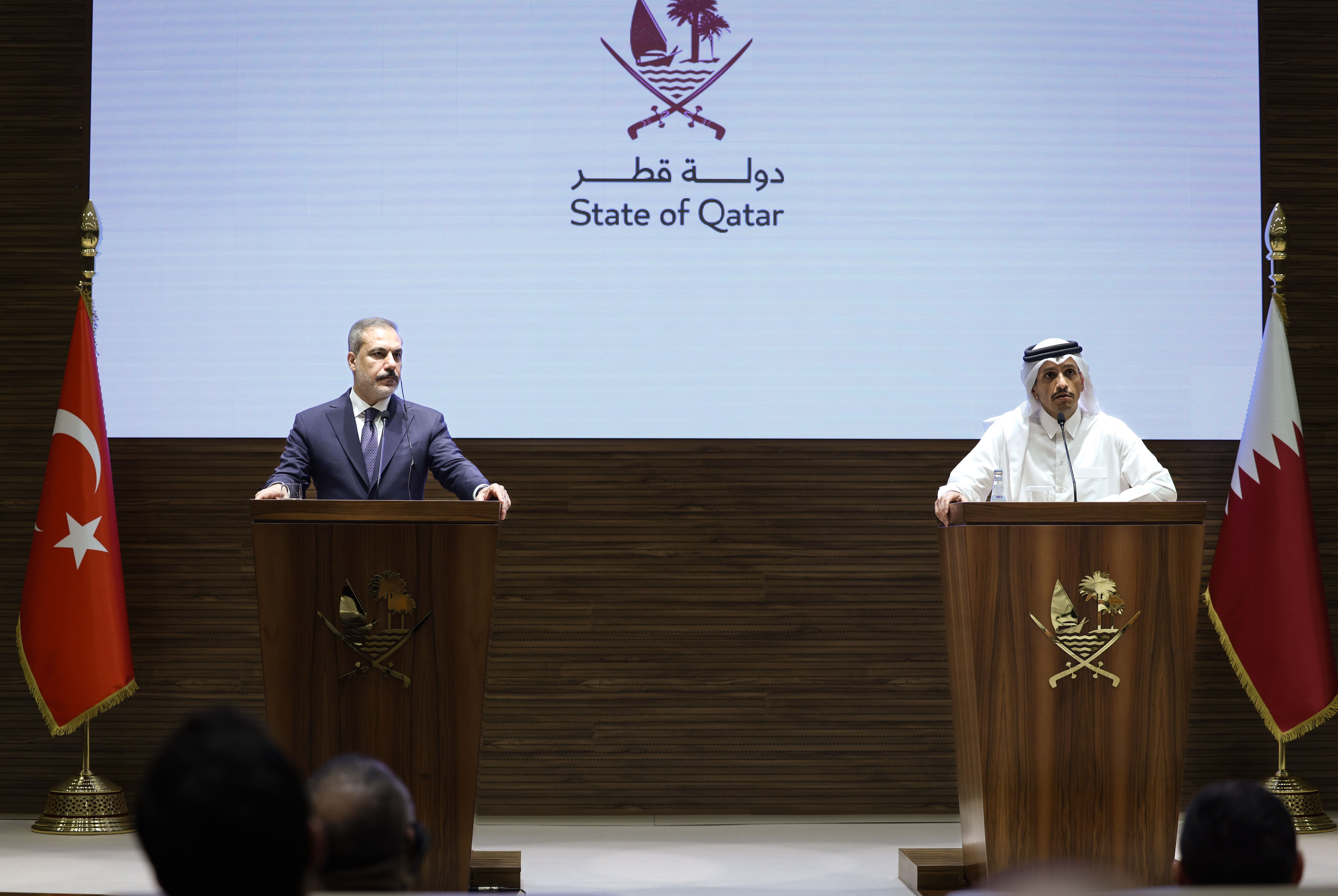 Dışişleri Bakanı Hakan Fidan'dan Katar'da konuştu:  Dışişleri Bakanı Hakan Fidan'dan Katar'da konuştu: