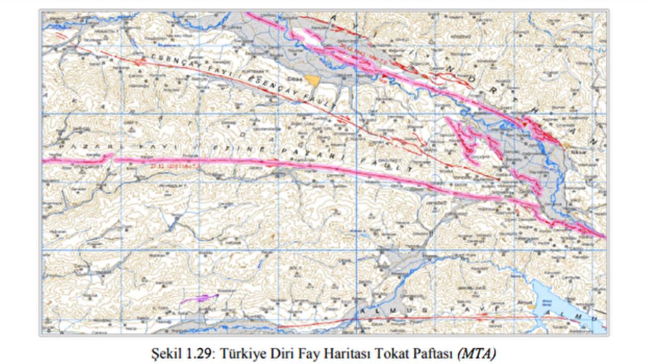 Tokat’ın fay hattı üzerinde 4 ilçesi bulunuyor: Niksar, Pazar, Reşadiye, Erbaa - 1. Resim