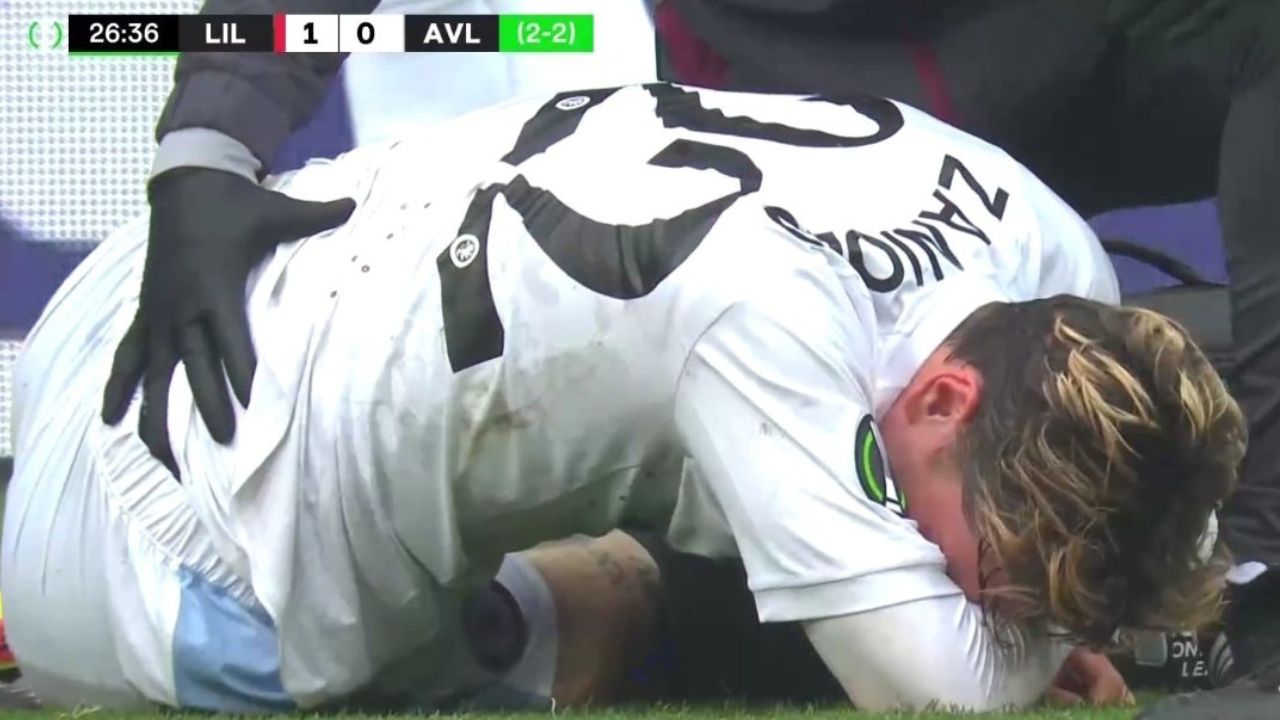 Zaniolo sakatlandı! Lille - Aston Villa maçının ilk yarısında oyuna devam edemedi Zaniolo sakatlandı! Lille - Aston Villa maçının ilk yarısında oyuna devam edemedi - 1. Resim