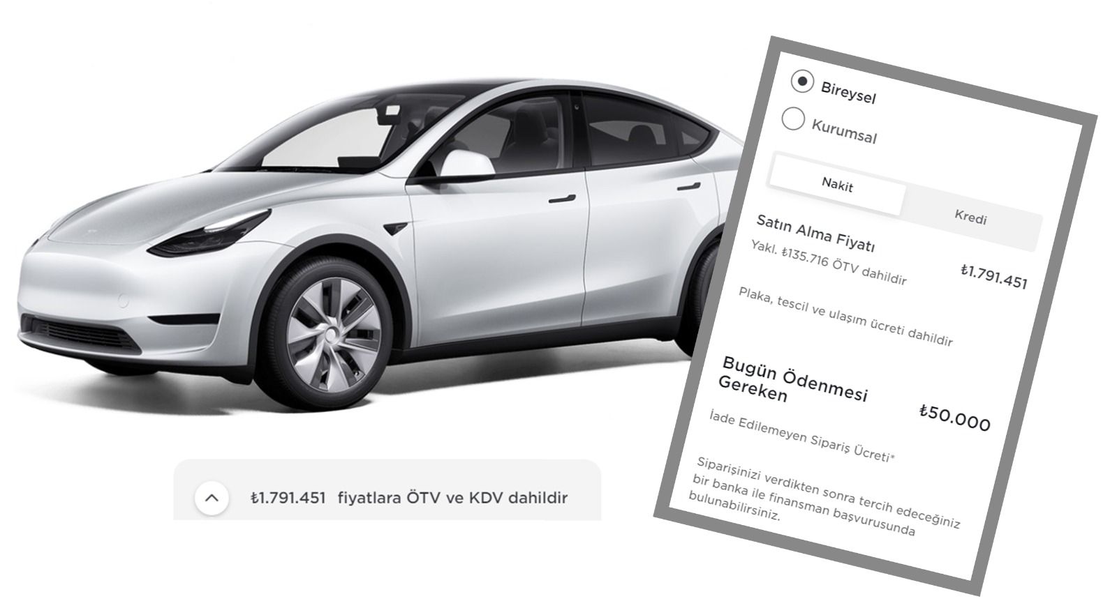 Tesla’dan “Ucuz model” hamlesi! 50 bin TL kapora ile sipariş Tesla’dan “Ucuz model” hamlesi! 50 bin TL kapora ile sipariş - 1. Resim