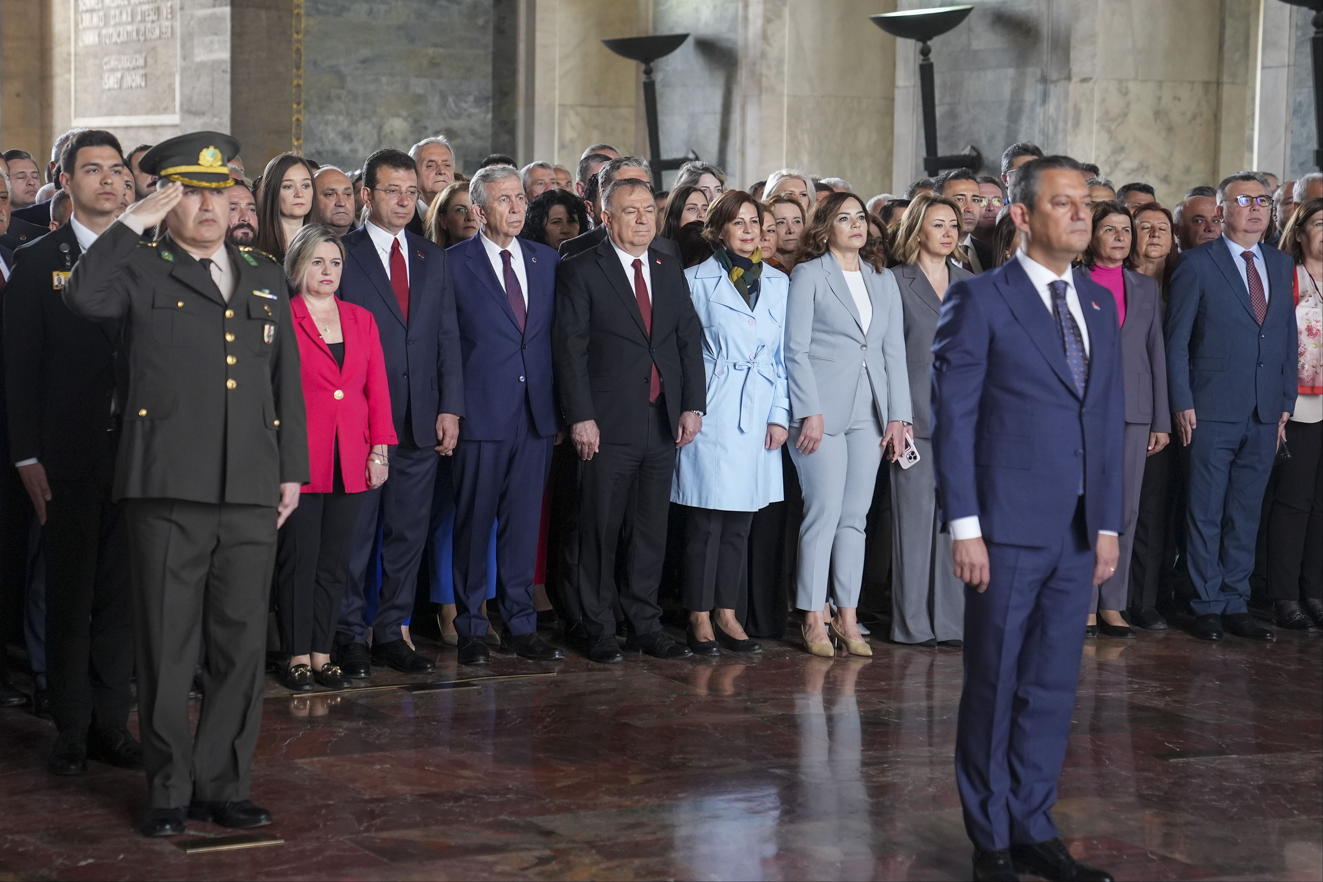 CHP heyetinden Anıtkabir'e ziyaret CHP heyetinden Anıtkabir'e ziyaret - 2. Resim