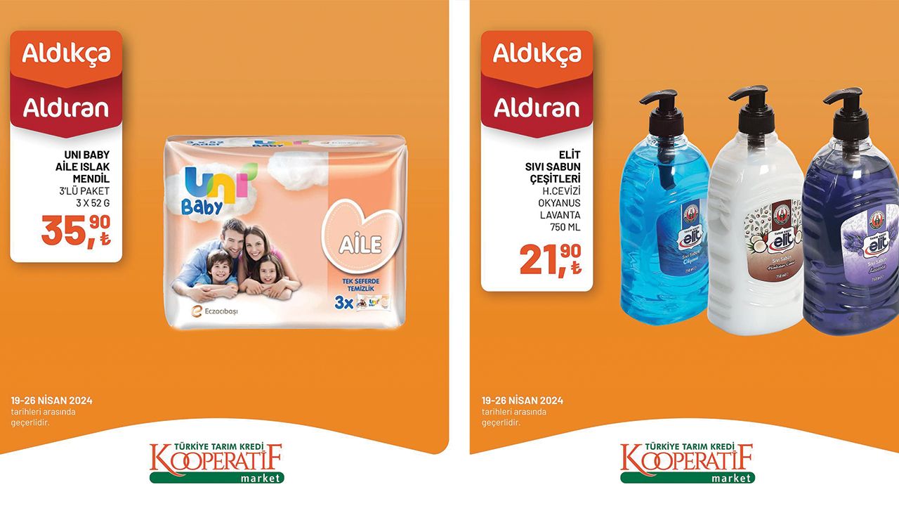 Tarım Kredi marketlerinde nisan indirimleri başladı Mutfağınıza ucuzluk geliyor! Tarım Kredi Kooperatif Market'te nisan ayı indirimleri başladı - 17. Resim