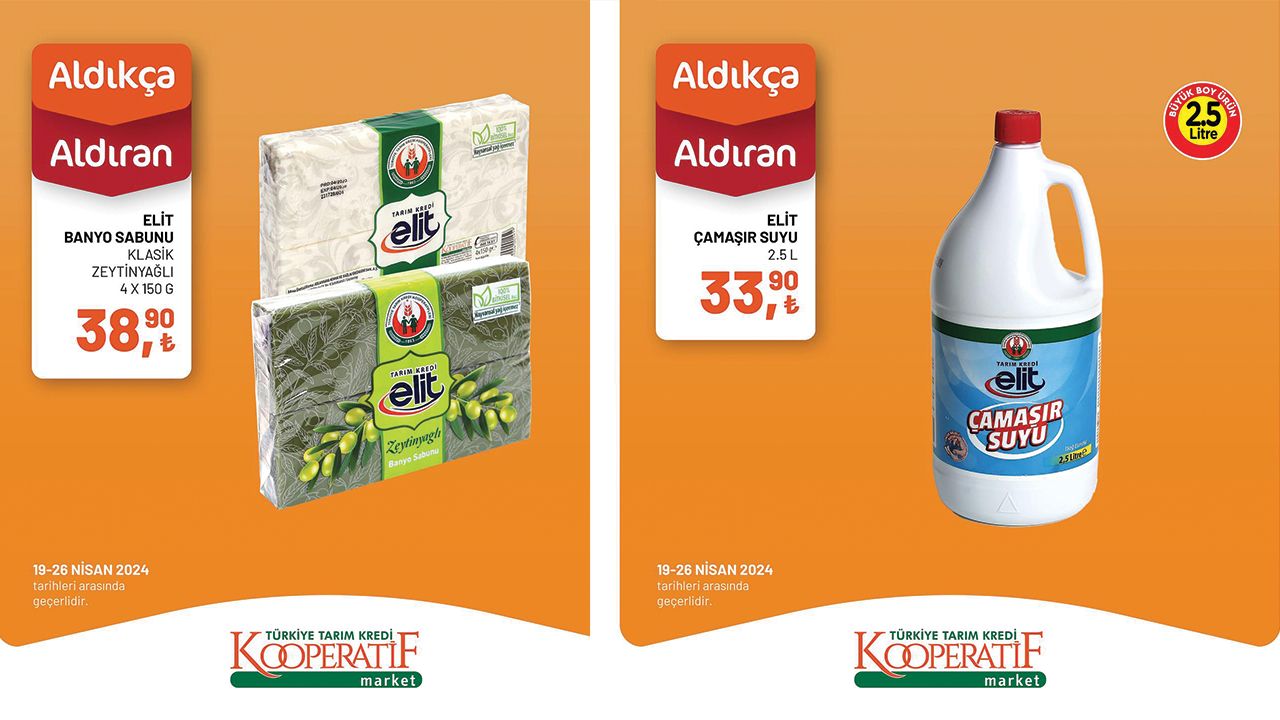 Tarım Kredi marketlerinde nisan indirimleri başladı Mutfağınıza ucuzluk geliyor! Tarım Kredi Kooperatif Market'te nisan ayı indirimleri başladı - 18. Resim