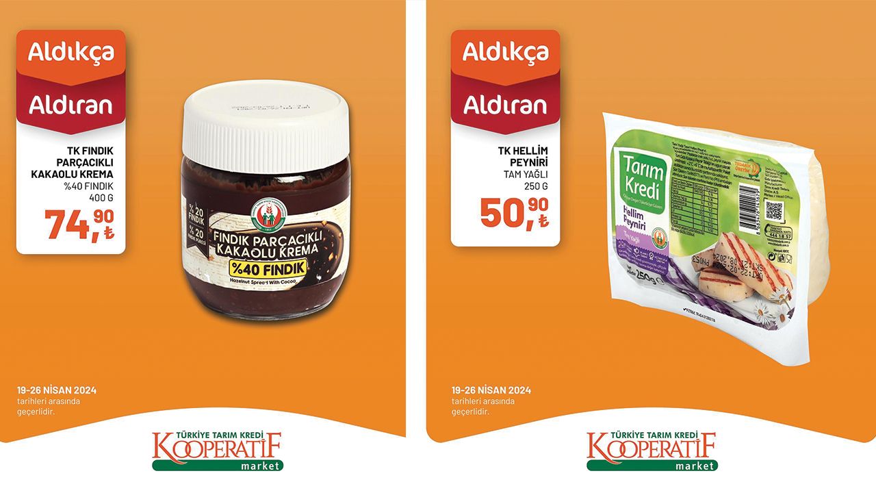 Tarım Kredi marketlerinde nisan indirimleri başladı Mutfağınıza ucuzluk geliyor! Tarım Kredi Kooperatif Market'te nisan ayı indirimleri başladı - 9. Resim