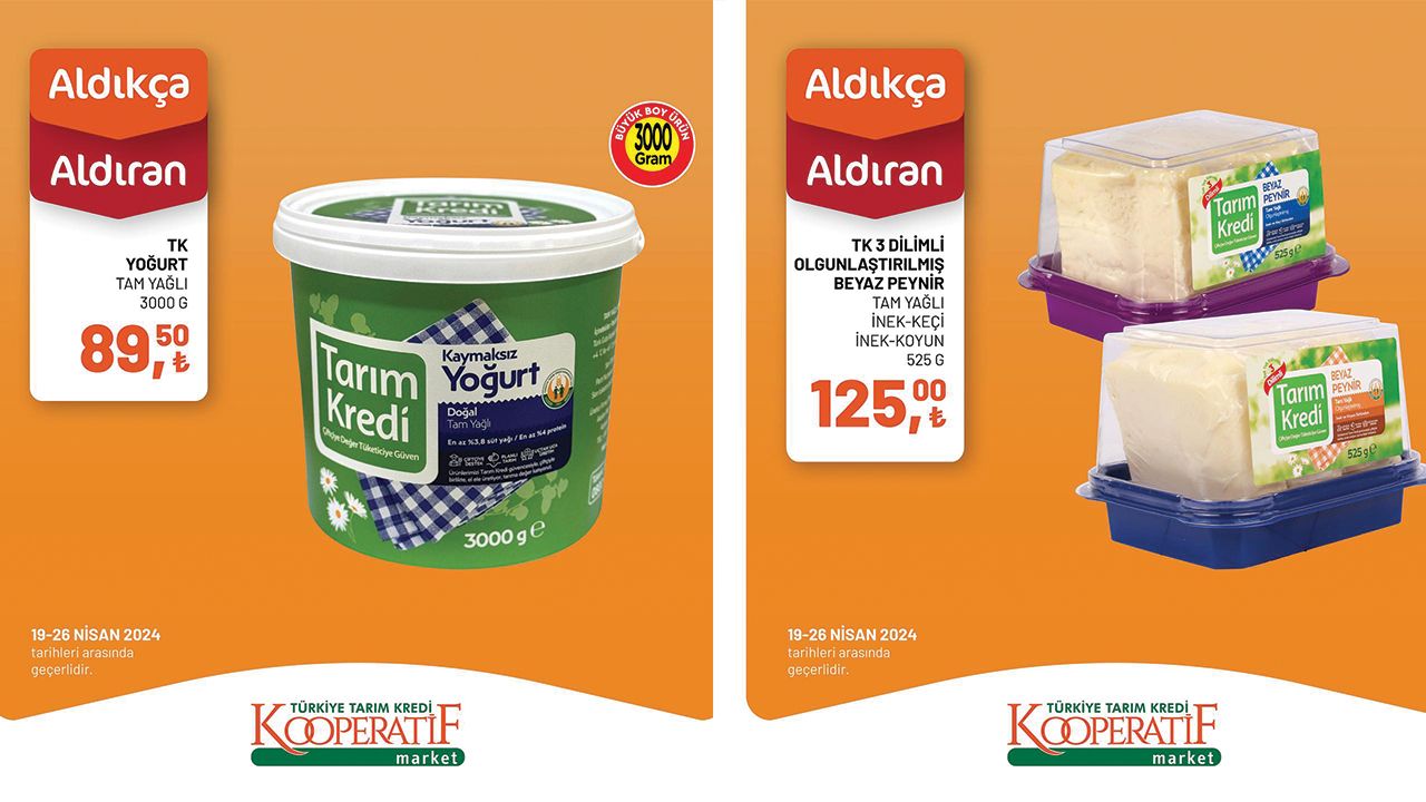 Tarım Kredi marketlerinde nisan indirimleri başladı Mutfağınıza ucuzluk geliyor! Tarım Kredi Kooperatif Market'te nisan ayı indirimleri başladı - 11. Resim