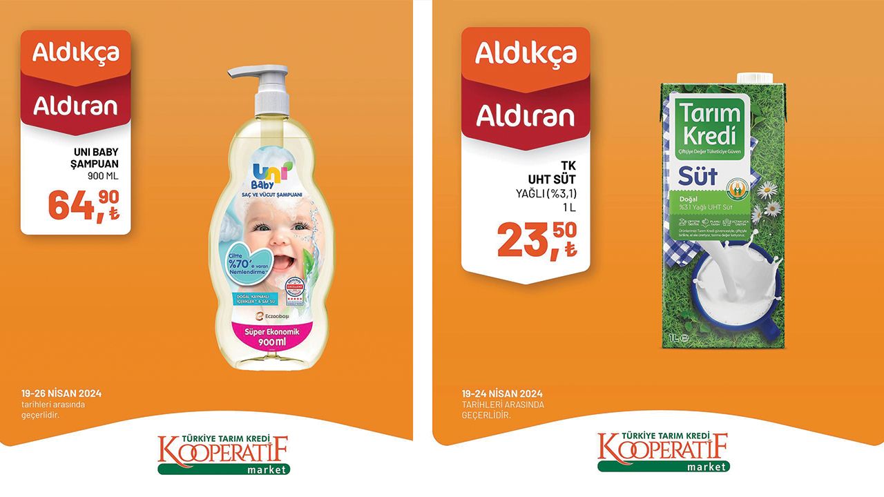 Tarım Kredi marketlerinde nisan indirimleri başladı Mutfağınıza ucuzluk geliyor! Tarım Kredi Kooperatif Market'te nisan ayı indirimleri başladı - 19. Resim