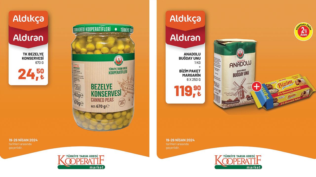 Tarım Kredi marketlerinde nisan indirimleri başladı Mutfağınıza ucuzluk geliyor! Tarım Kredi Kooperatif Market'te nisan ayı indirimleri başladı - 5. Resim