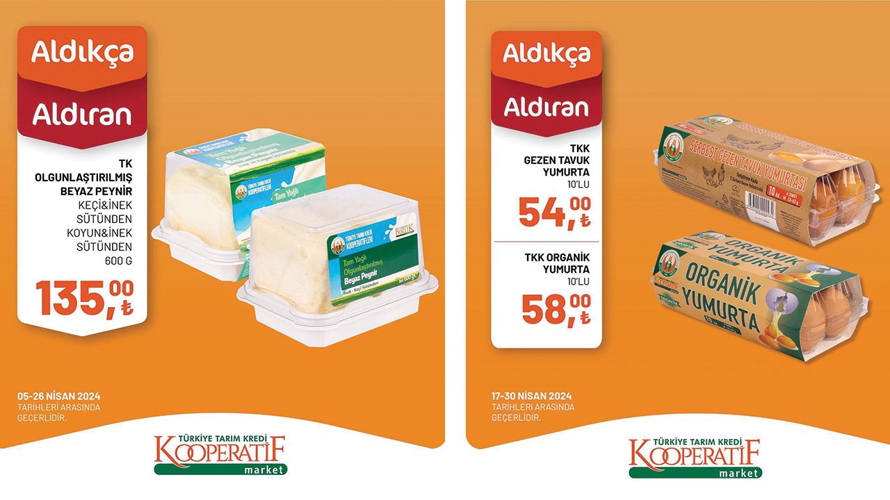 Tarım Kredi marketlerinde nisan indirimleri başladı Mutfağınıza ucuzluk geliyor! Tarım Kredi Kooperatif Market'te nisan ayı indirimleri başladı - 3. Resim