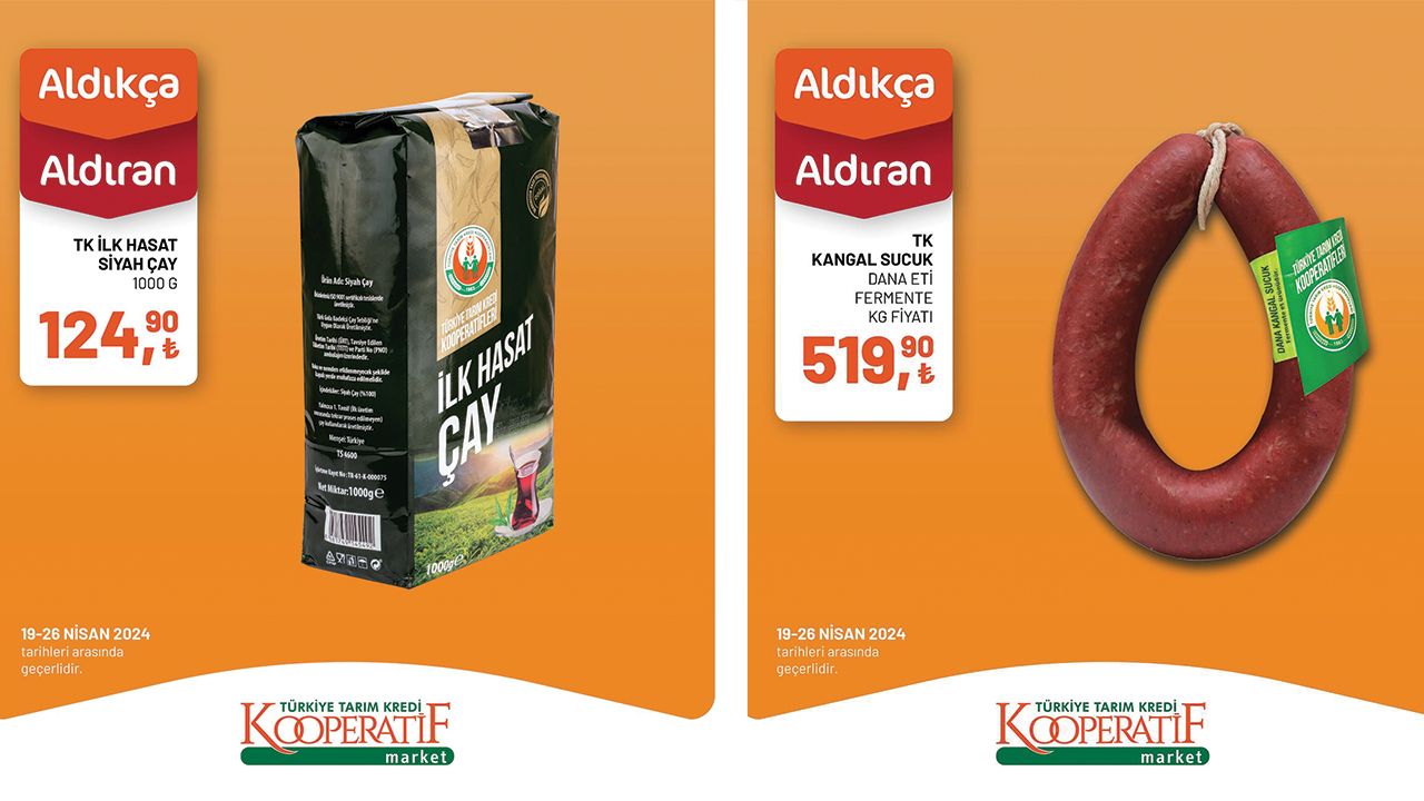 Tarım Kredi marketlerinde nisan indirimleri başladı Mutfağınıza ucuzluk geliyor! Tarım Kredi Kooperatif Market'te nisan ayı indirimleri başladı - 14. Resim