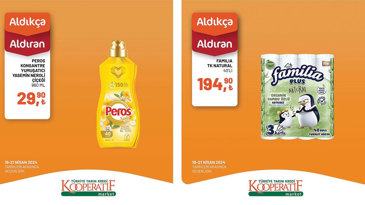 Tarım Kredi marketlerinde nisan indirimleri başladı Mutfağınıza ucuzluk geliyor! Tarım Kredi Kooperatif Market'te nisan ayı indirimleri başladı - 23. Resim