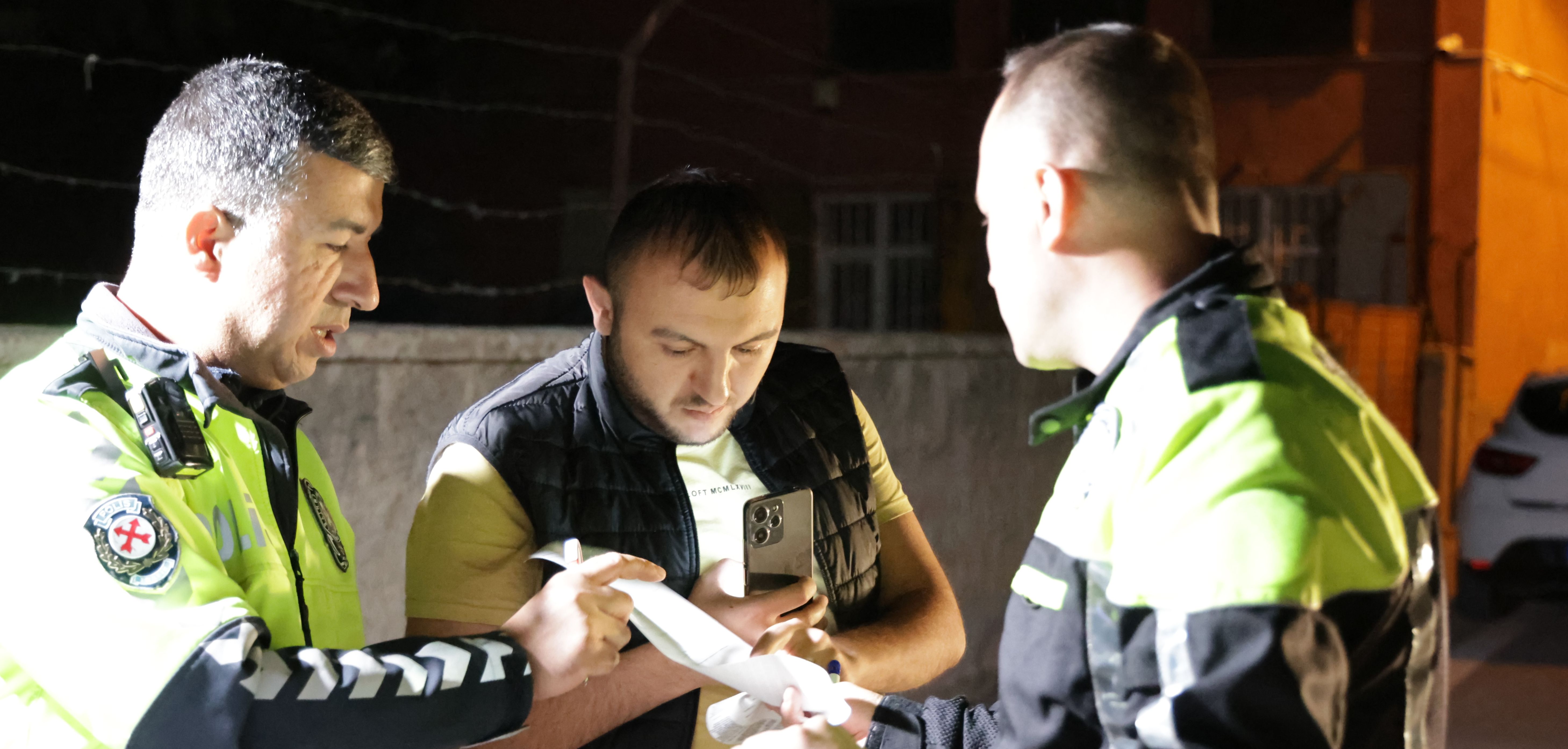 'Cenazeden geliyorum' dedi, alkollü çıktı - 1. Resim