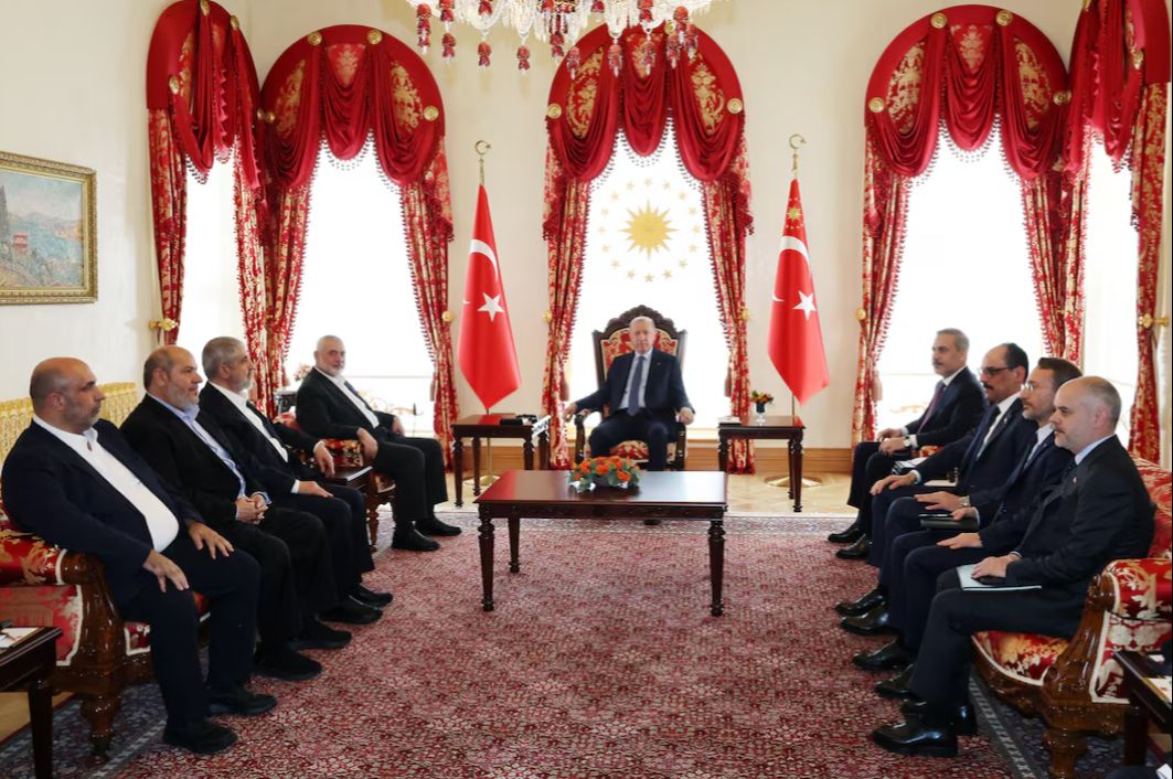 Erdoğan-Haniye görüşmesi dış basında: Türkiye'nin önceliği... Erdoğan, Haniye görüşmesi dış basında geniş yankı buldu - 1. Resim