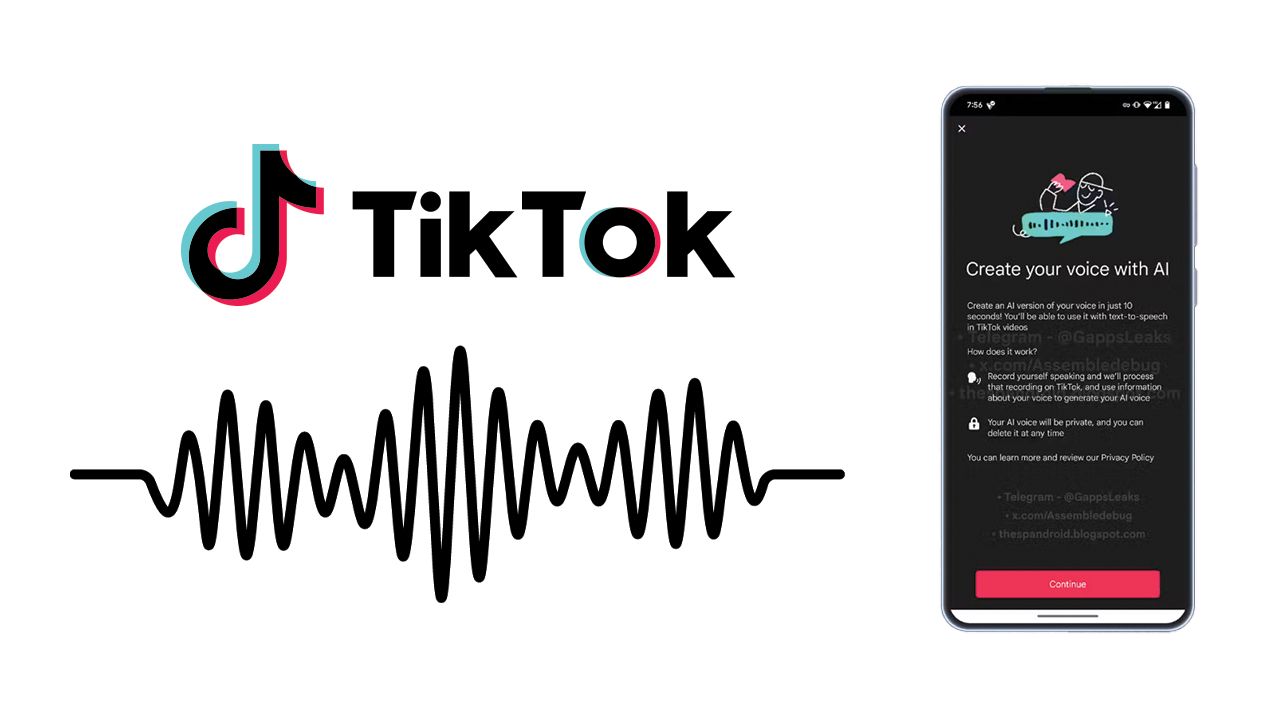 TikTok sesinizi kopyalamak için yapay zeka yardımı alacak! - 1. Resim