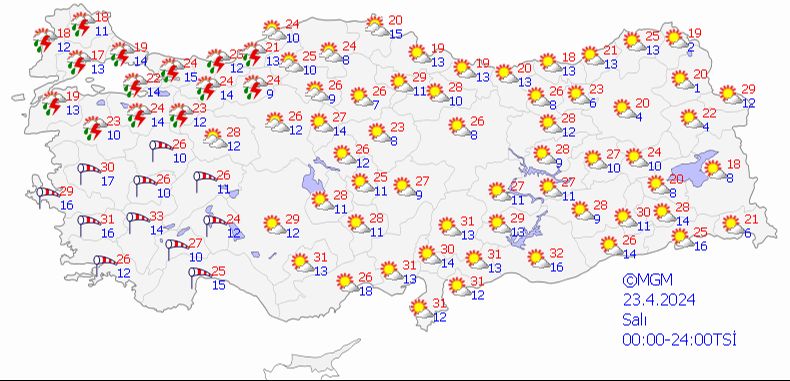 Bu bölgelerde yaşayanlar dikkat! Meteorolojiden çifte alarm - 2. Resim