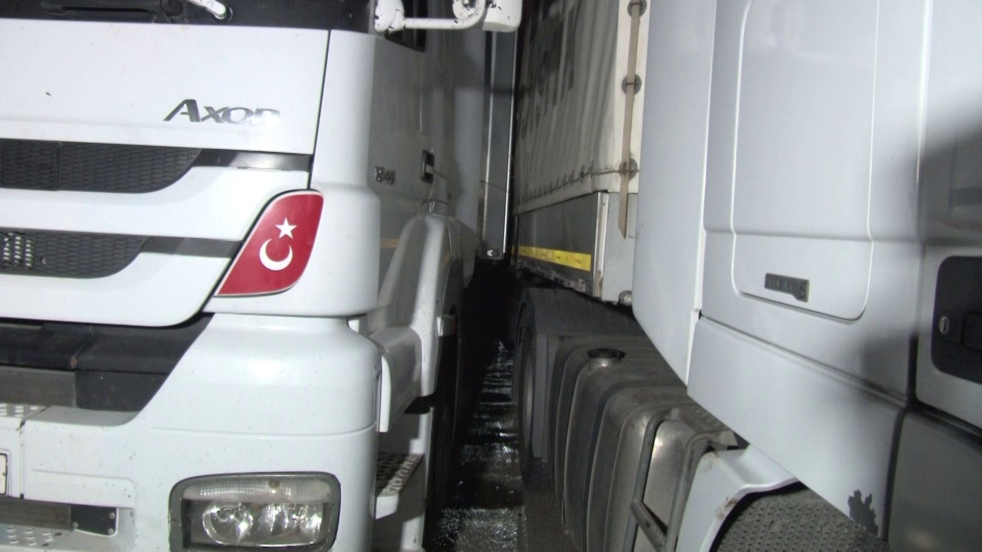 İstanbul'da zincirleme tır kazası - 1. Resim