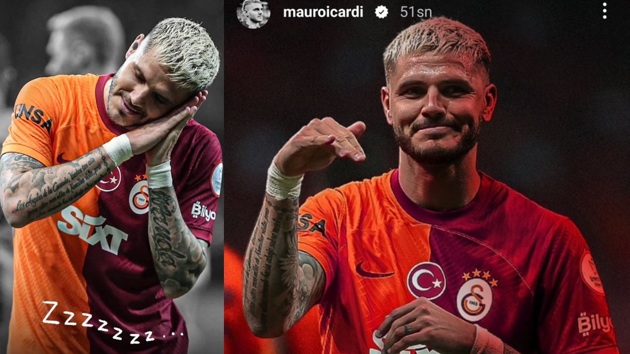 Puan kaybı sonrası Icardi'den olay paylaşım! Fenerbahçe'ye göndermede bulundu - 1. Resim