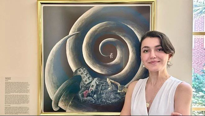 6 Şubat depremleri tasviri Türk doktora öğrencisine birincilik getirdi - 1. Resim