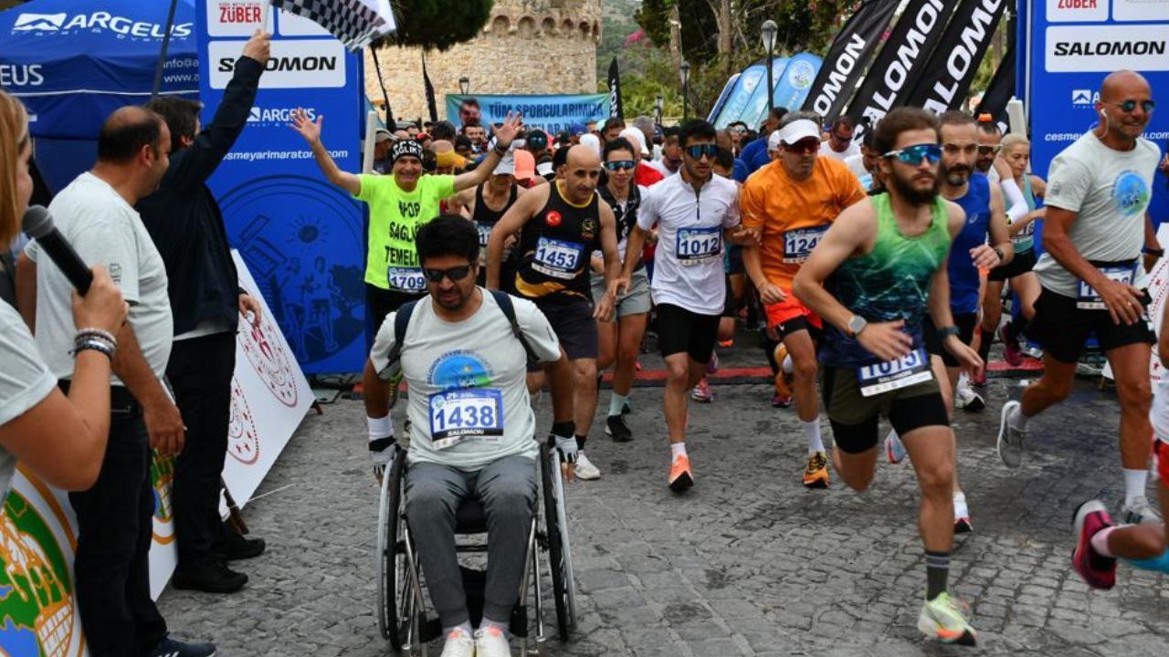 Çeşme'de “Salomon Yarı Maratonu” heyecanı! - 1. Resim
