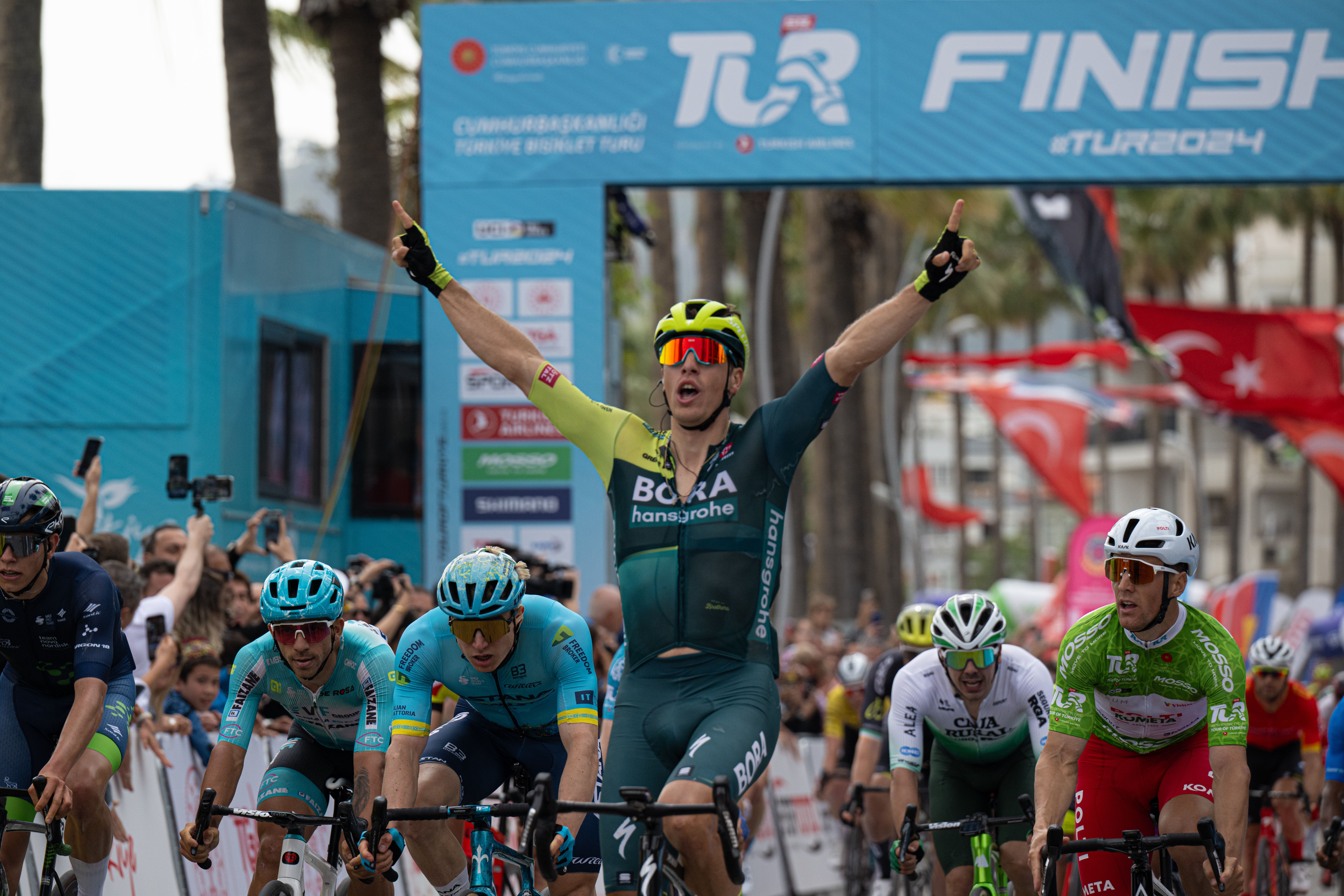 Fethiye - Marmaris etabı şampiyonu Giovanni Lonardi! 59. Cumhurbaşkanlığı Türkiye Bisiklet Turu - 1. Resim