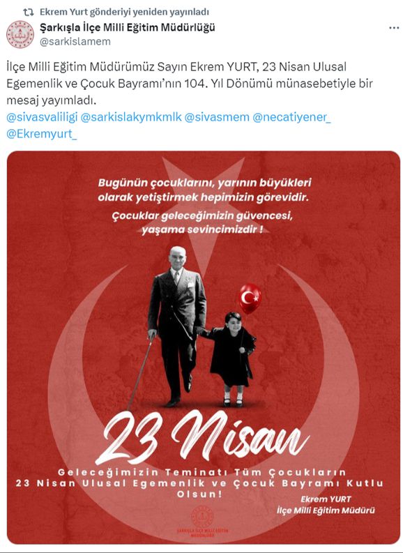 Milli Eğitim Müdürü'nün photoshop kazası! Tepkiler gelince silip gerçeğini paylaştılar - 2. Resim