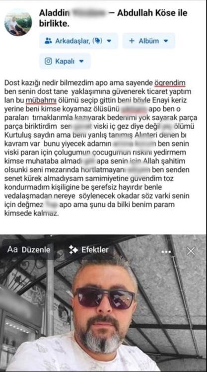 Ölen borçlusunun mezarını ateş verip yayın açtı: Paramı yiyip gidemezsin Ölen borçlusunun mezarını ateş verip yayın açtı: Paramı yiyip gidemezsin - 4. Resim