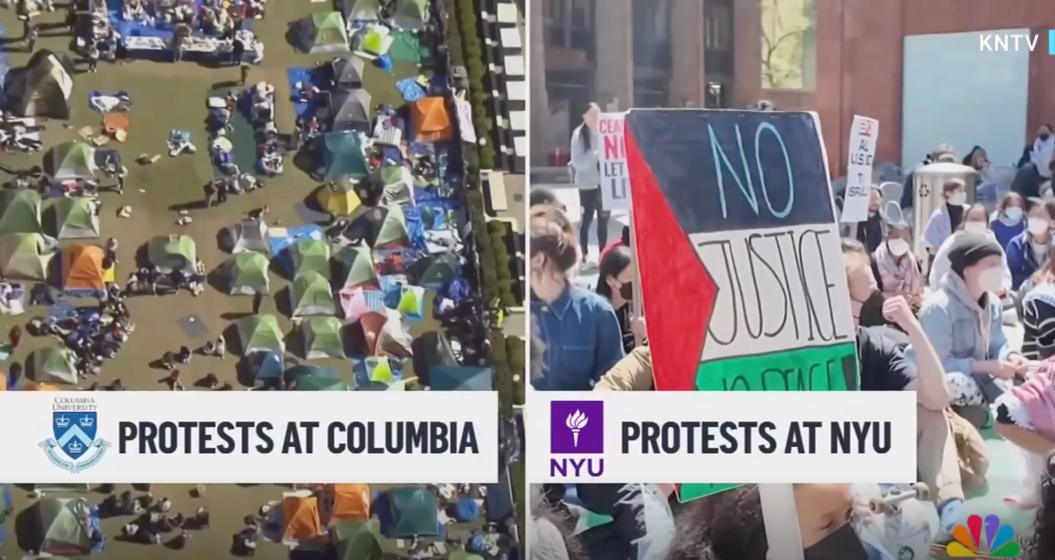 ABD’de üniversitelerde Gazze’ye destek gösterileri sürüyor - 1. Resim