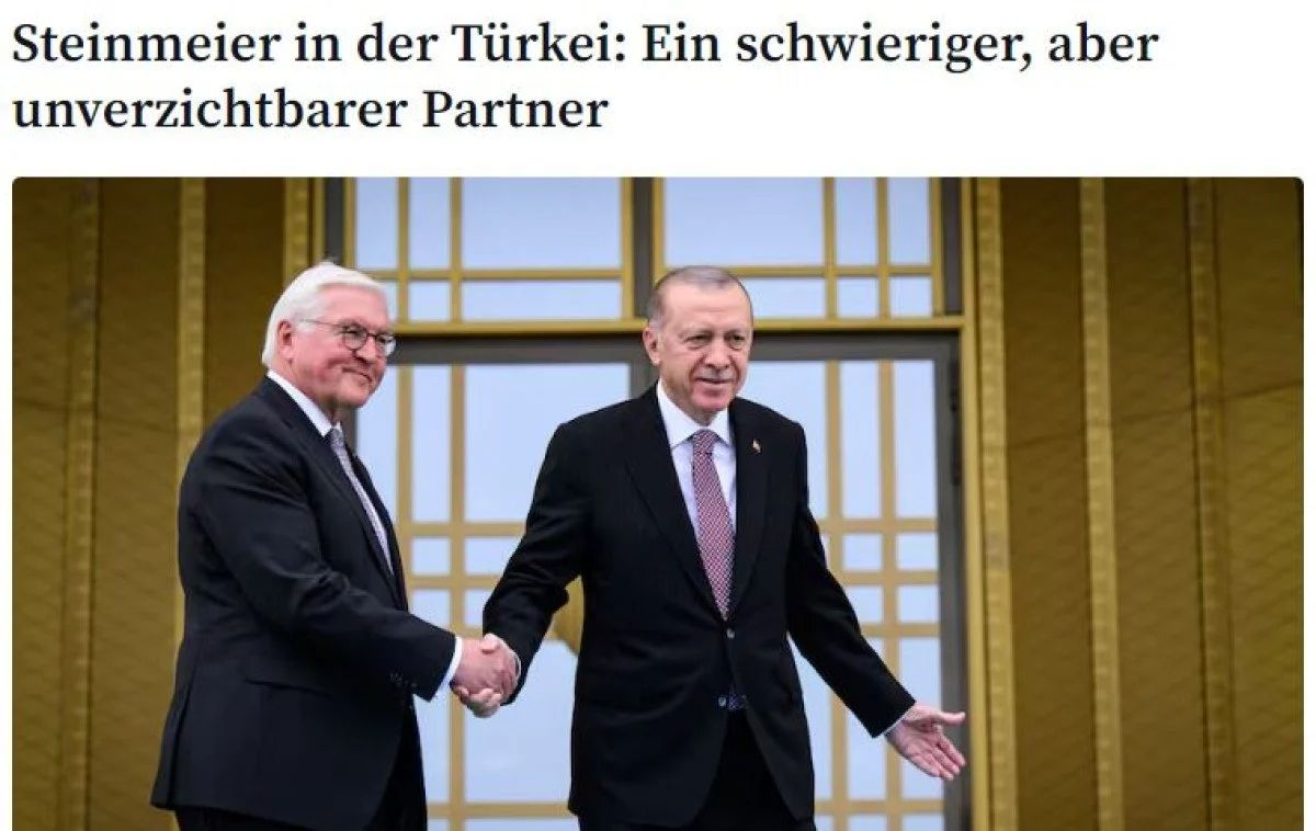 Alman basınının Erdoğan rahatsızlığı... Steinmeier'in Cumhurbaşkanı Erdoğan'a  Alman basınının Erdoğan rahatsızlığı... Steinmeier'in Cumhurbaşkanı Erdoğan'a