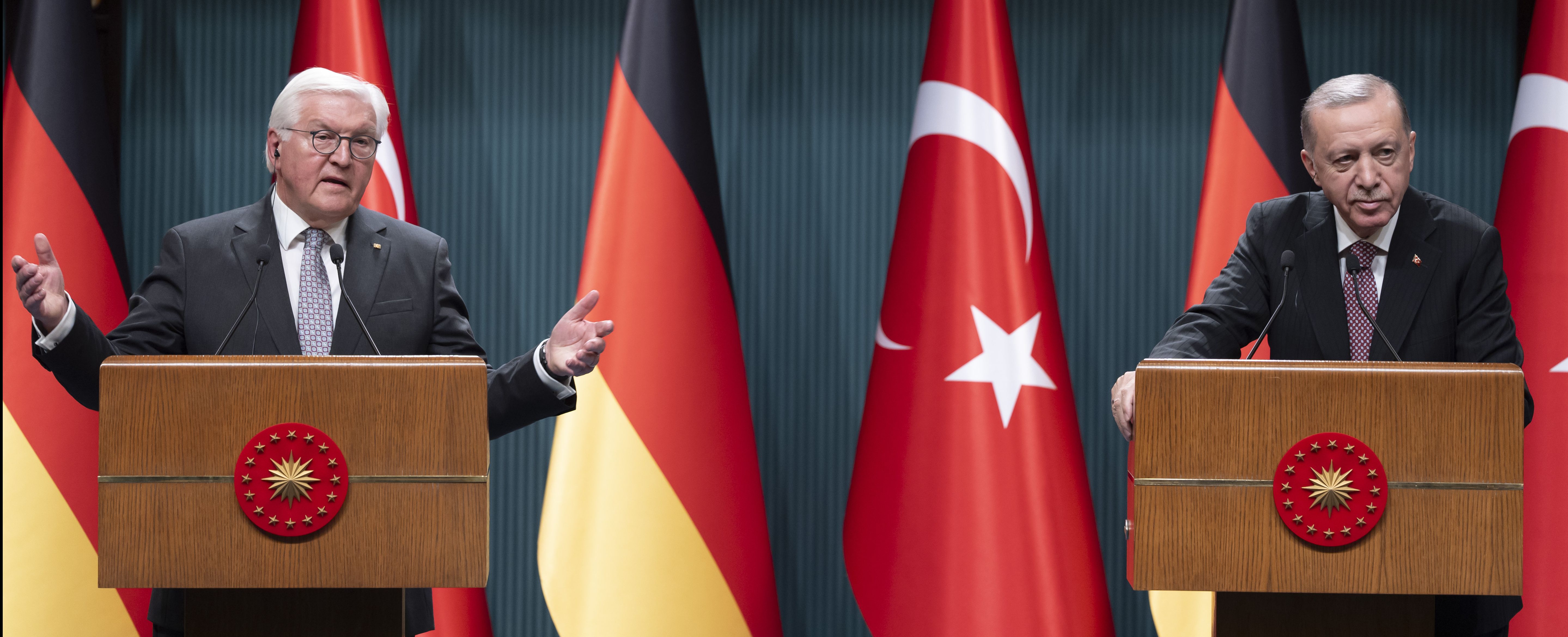 Erdoğan'dan Steinmeier'e teklif: Engelleri değil ortak üretimi konuşalım - 1. Resim