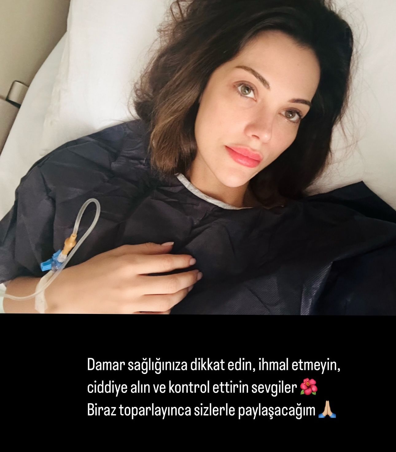 Tuvana Türkay hastaneye kaldırıldı! Sevenlerine bir uyarısı var - 1. Resim