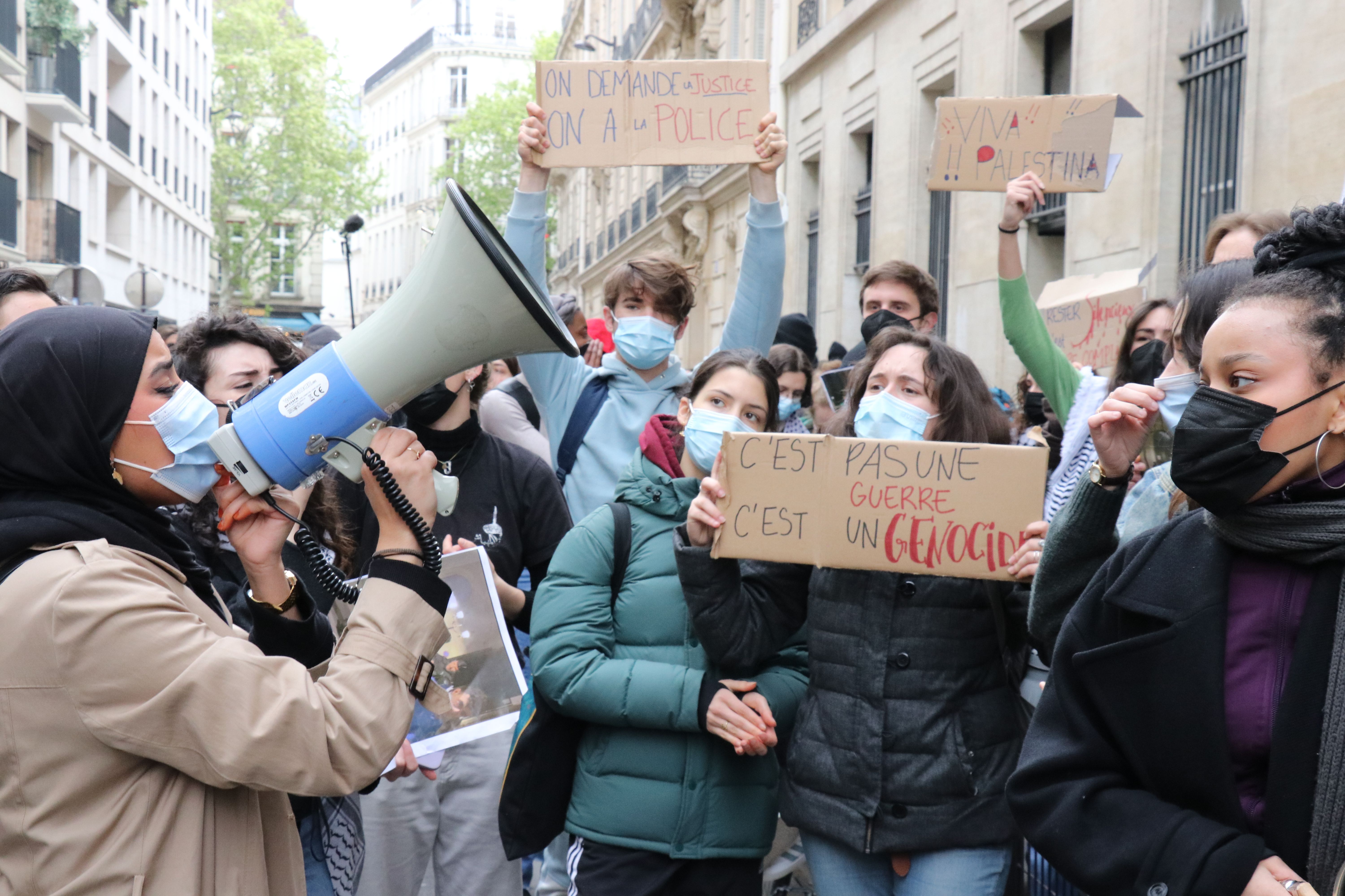 Dünyanın dört bir yanında İsrail protestosu! Almanya'da sert müdahale, Fransa'da üniversite baskını - 3. Resim