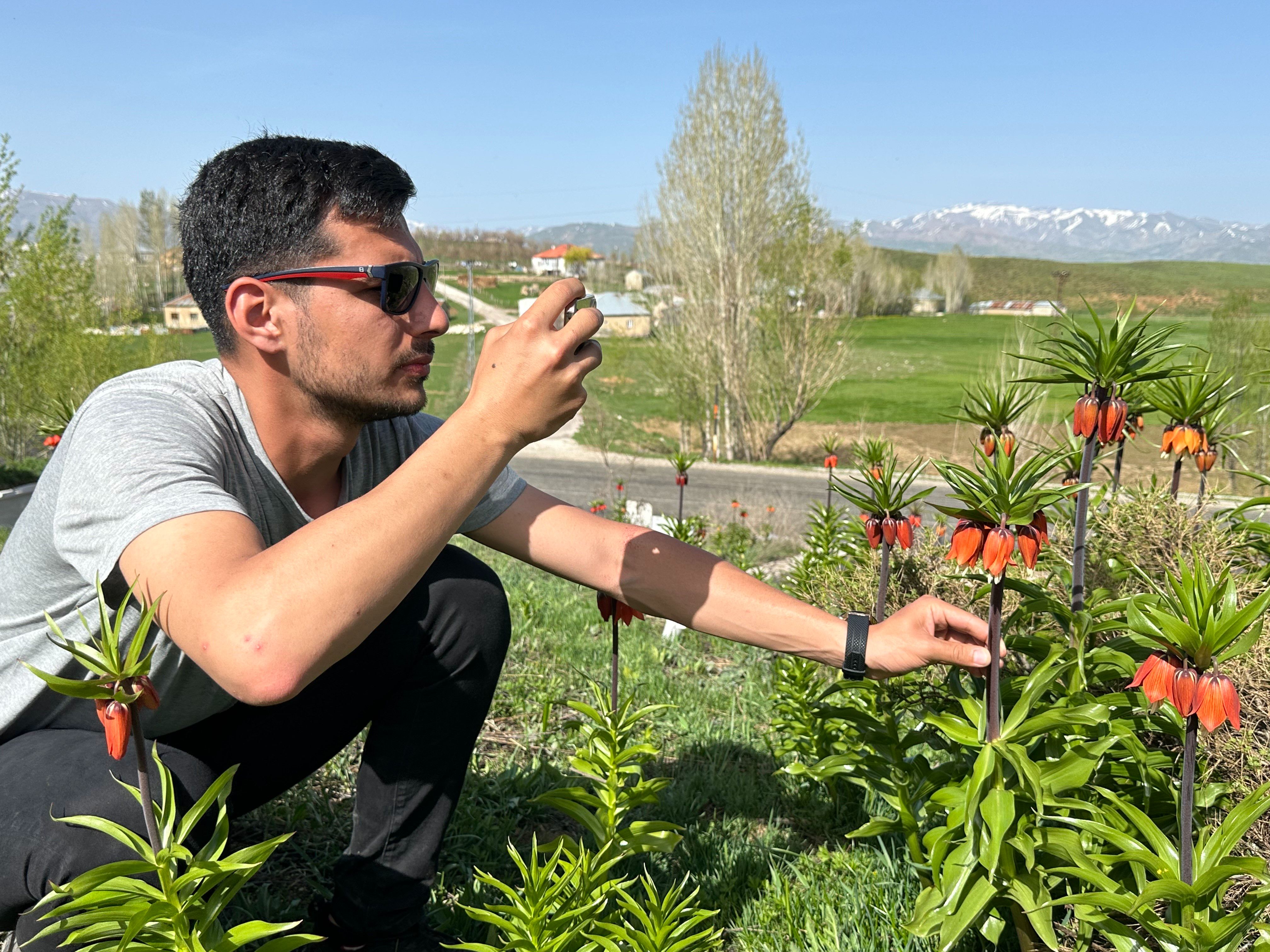 Yüksekova’nın kendine hayran bırakan laleleri açtı! - 4. Resim