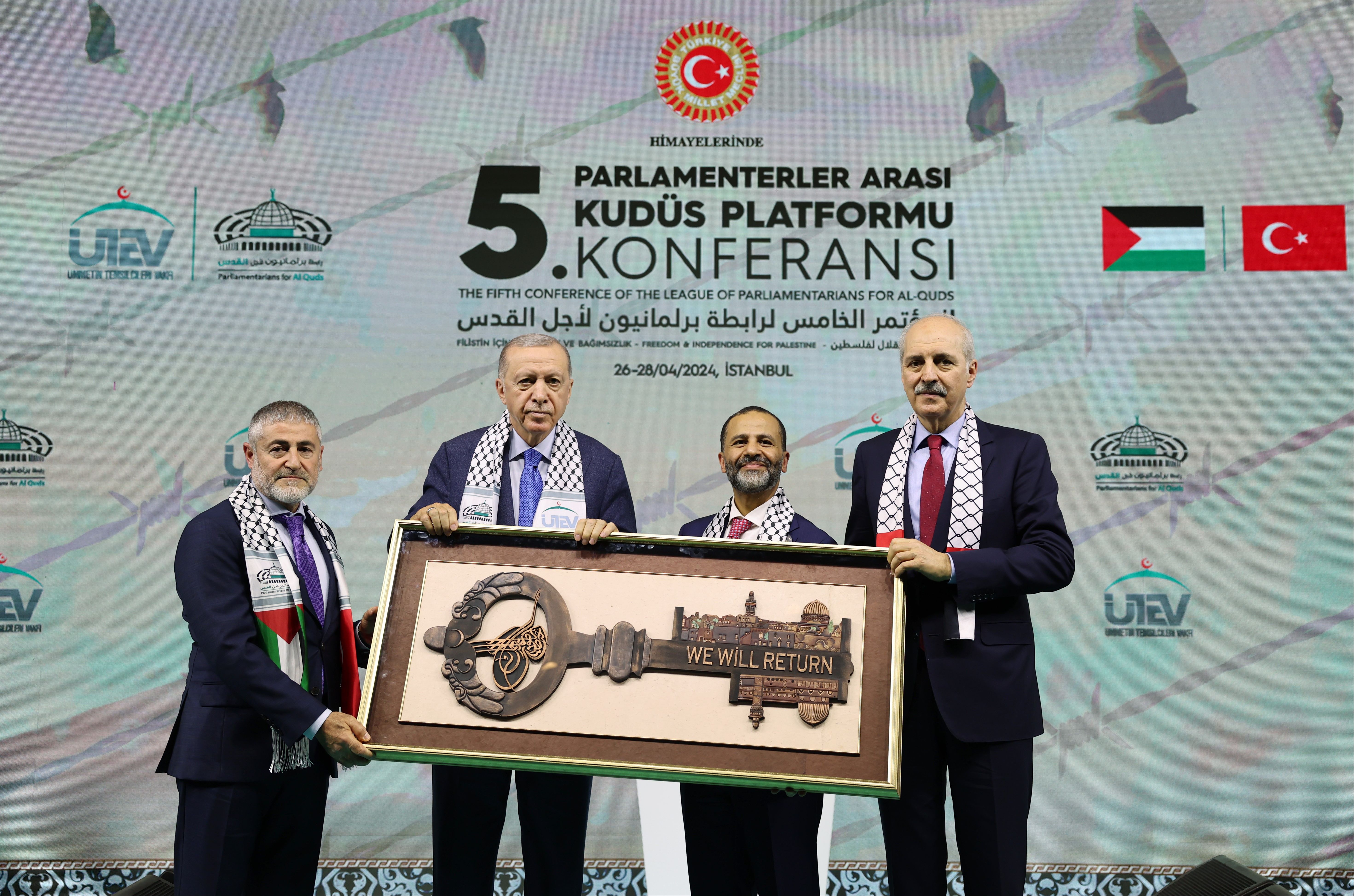 Erdoğan'dan Filistin'i tanımayacak ülkelere çağrı: 