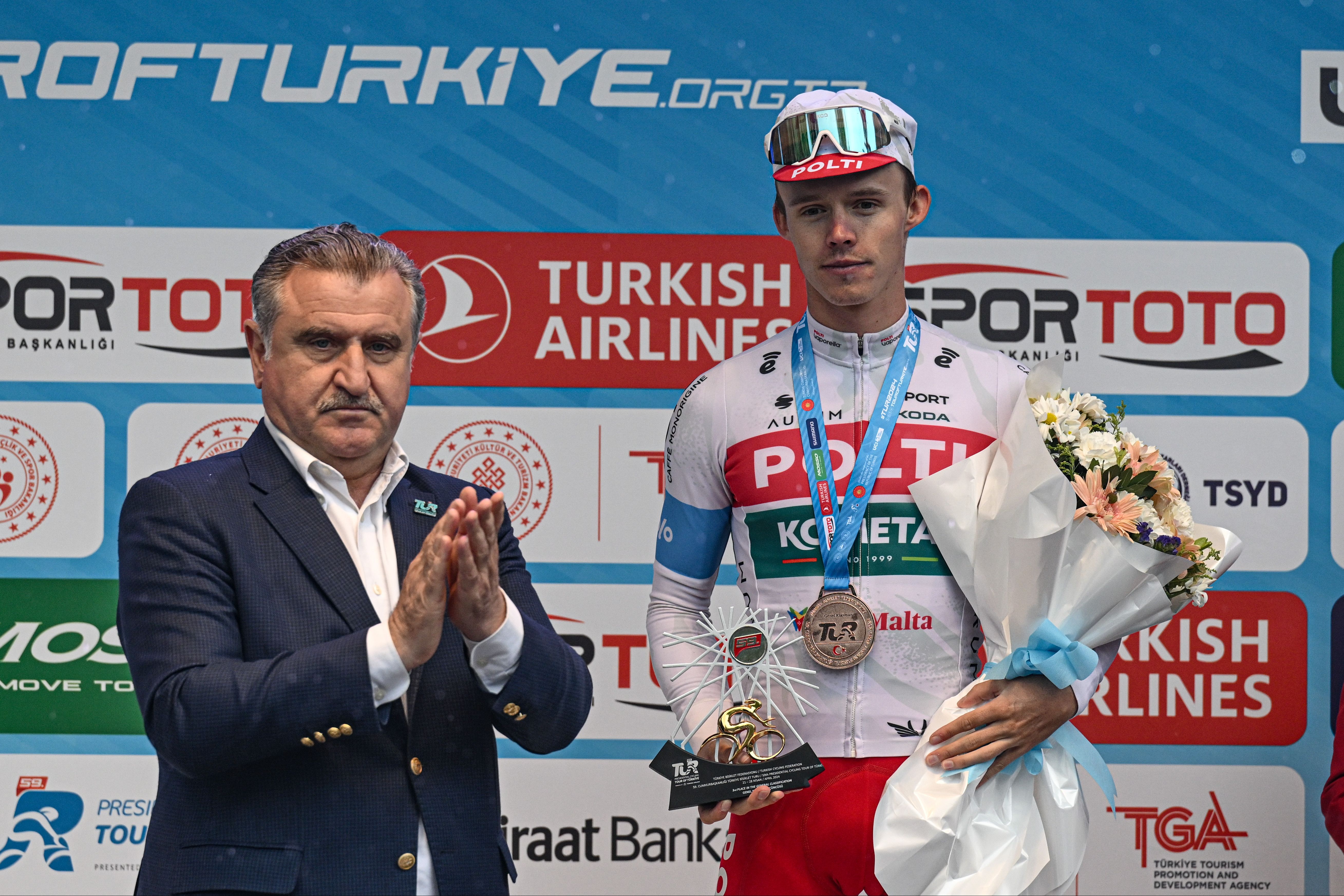 59. Cumhurbaşkanlığı Türkiye Bisiklet Turu'nda madalyalar sahibini buldu 59. Cumhurbaşkanlığı Türkiye Bisiklet Turu'nda madalyalar sahibini buldu - 1. Resim