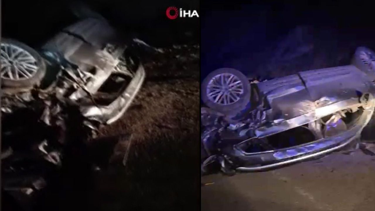 Erzurum'da gece yarısı feci kaza! Çok sayıda ölü ve yaralı var - 1. Resim