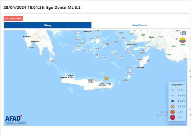 Muğla Datça açıklarında korkutan deprem! Akdeniz bir kez daha sallandı - 1. Resim