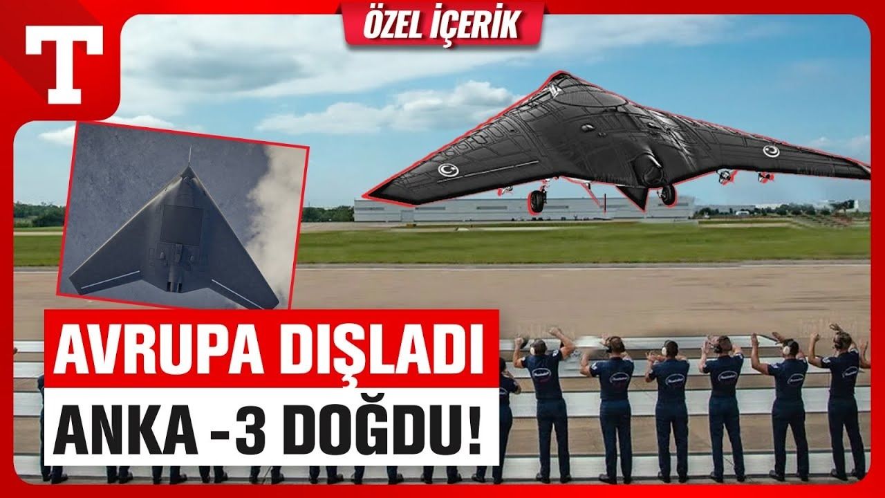 Avrupa ambargosuna Türk mühendislerin ANKA III cevabı!