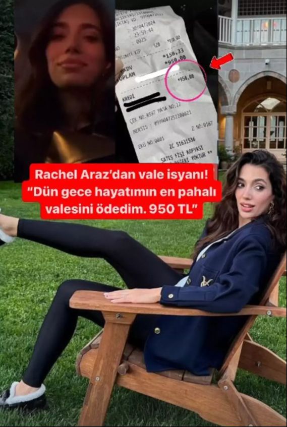 Fenomen Rachel Araz valeye ödediği ücretle ağızları açık bıraktı - 1. Resim