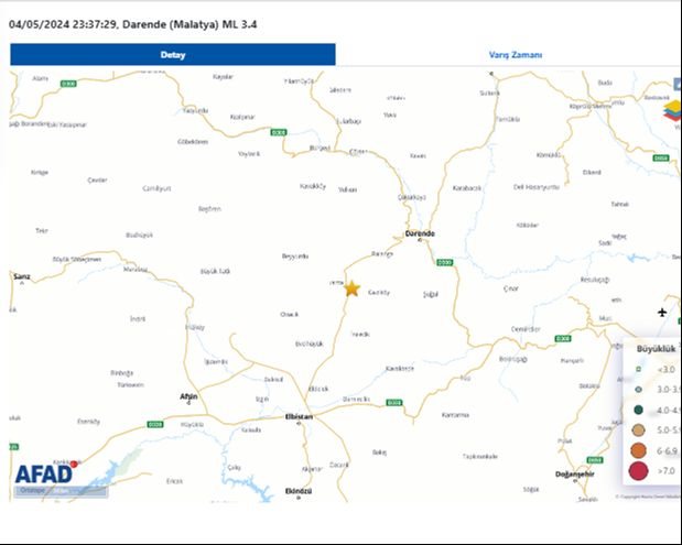 Gece yarısı peş peşe korkutan deprem! AFAD ve Kandilli son dakika duyurdu... Önce Muğla şimdi de Malatya - 2. Resim