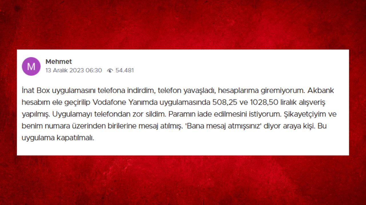 İnatBox IPTV'de dolandırıcılık alarmı! Dolandırıcılık mağdurları isyan etti! - 4. Resim