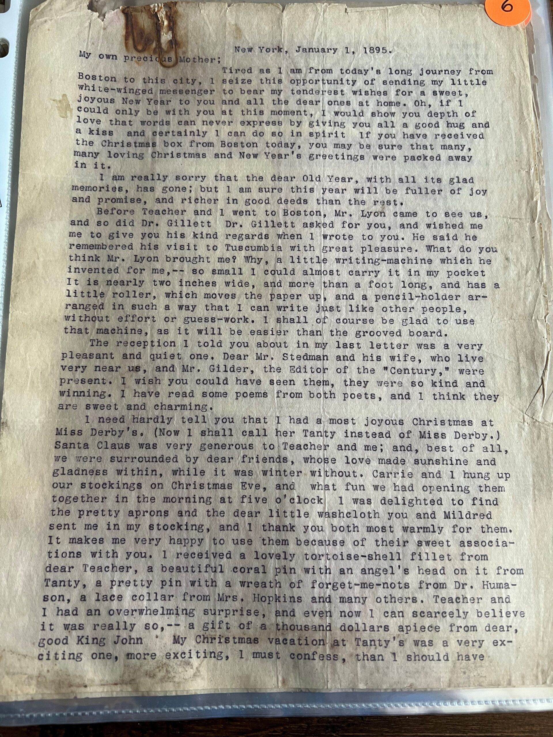 Kör, sağır ve dilsiz yazarın özel mektupları 75 bin dolardan satışa çıkarılıyor! - 2. Resim
