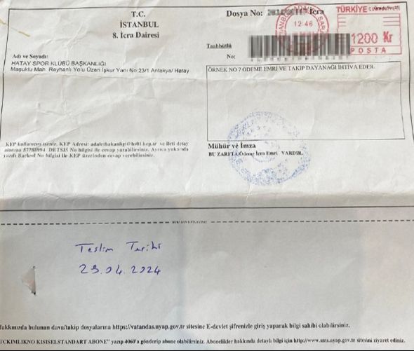 Erce Kardeşler hem itiraf hem de sitem etmişti! Hatayspor'a haciz şoku! Tüm bunların üzerine... Erce Kardeşler hem itiraf hem de sitem etmişti! Hatayspor'a haciz şoku! Tüm bunların üzerine... - 1. Resim