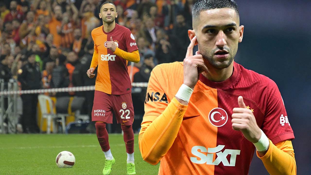 Galatasaray- Sivasspor maçına attığı golle damga vuran Hakim Ziyech&#039;ten flaş paylaşım!