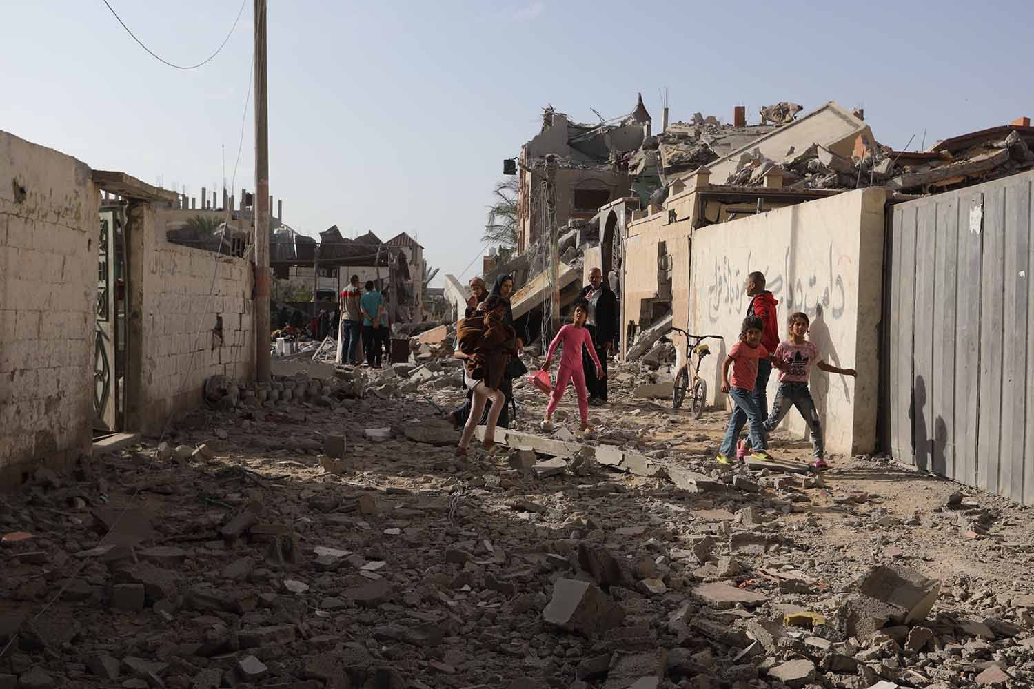 İsrail ordusu Refah'ı boşaltmaya başladı! - 2. Resim