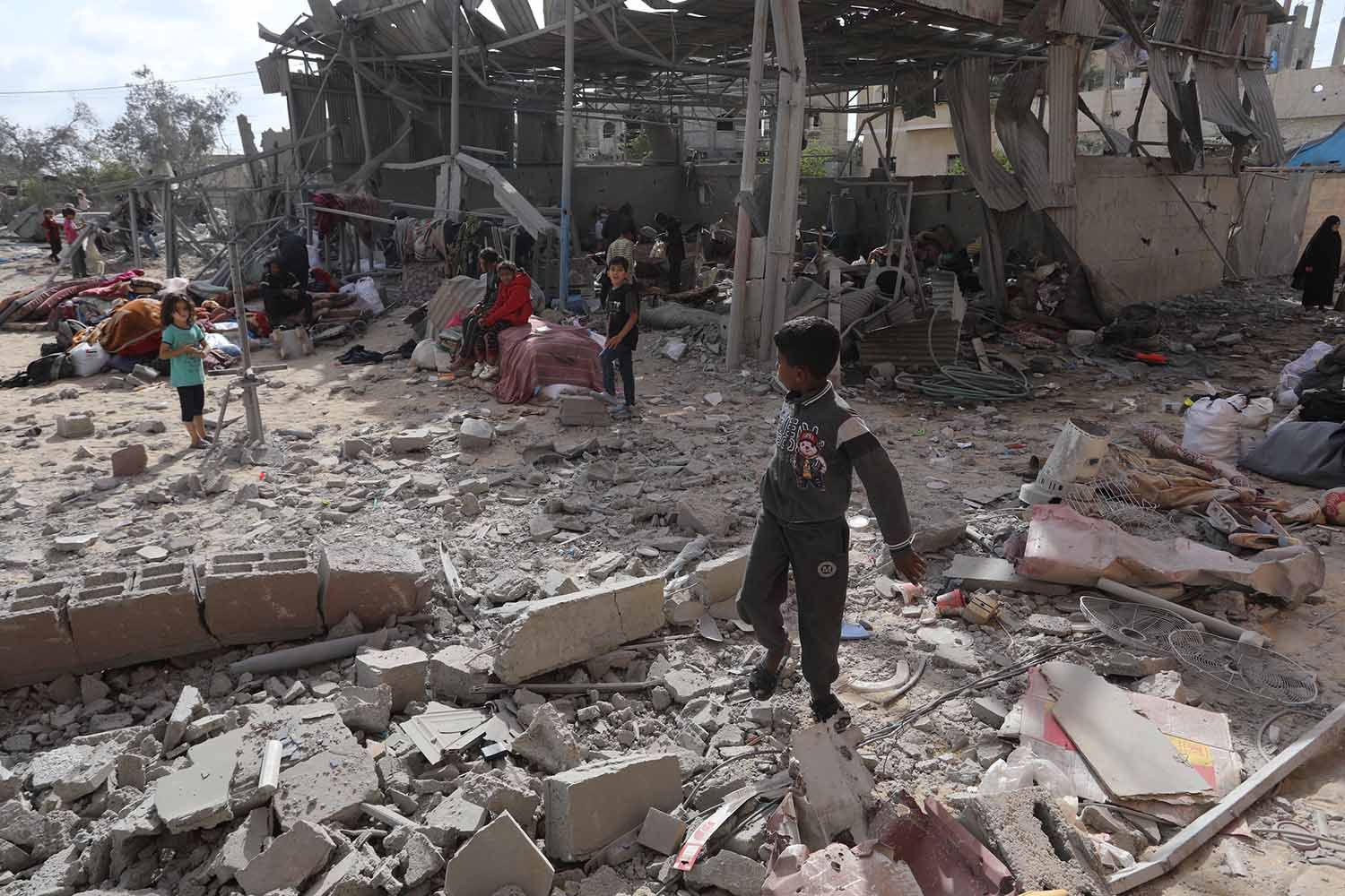 İsrail ordusu Refah'ı boşaltmaya başladı! - 3. Resim