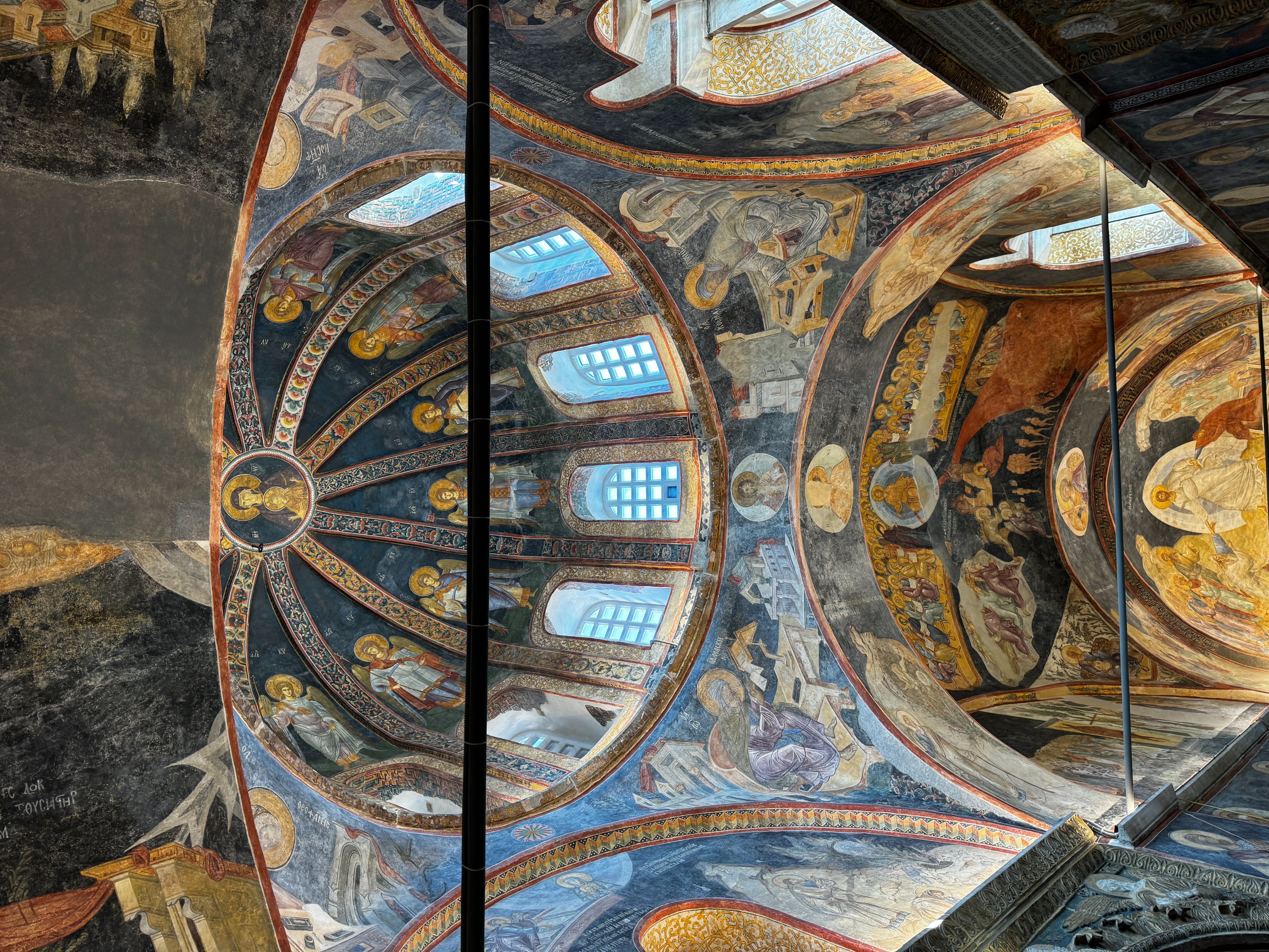 Kariye Camii'nde ilk namaz! Yıllar sonra resimlere arkalarını dönüp dua ettiler - 1. Resim