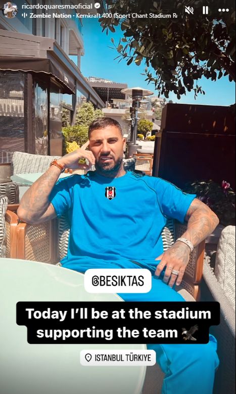 Ricardo Quaresma transfer bombasını patlattı, teklifi açıkladı! Beşiktaş efsanesi İstanbul'da - 1. Resim