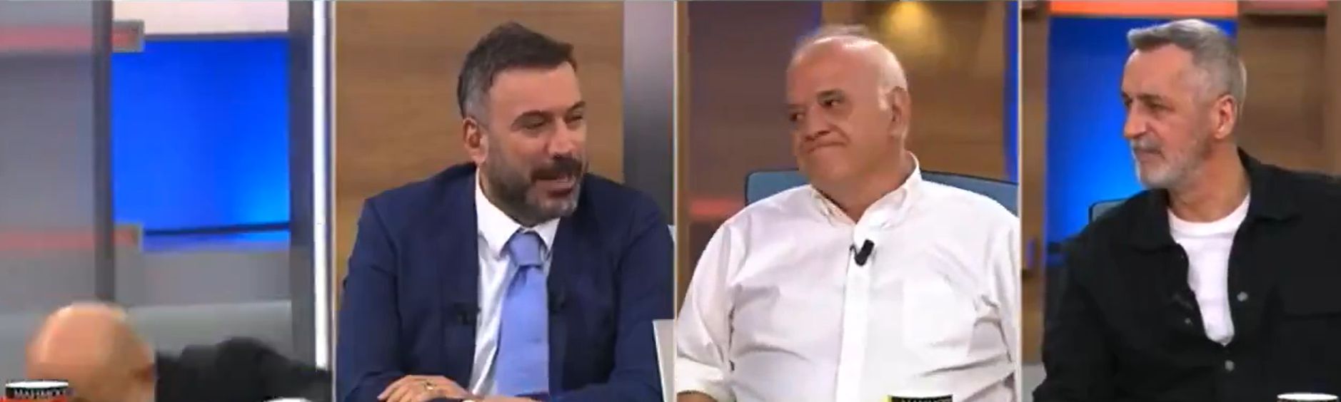 Sinan Engin canlı yayın yere kapaklandı Ahmet Çakar yerinden fırladı! O görüntüler sosyal medyayı yıktı geçti - 1. Resim