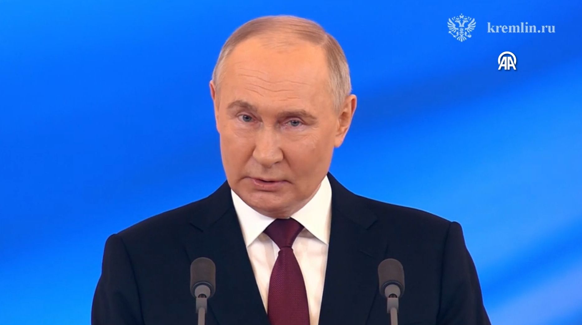 Vladimir Putin, beşinci kez yemin ederek yeniden Rusya Devlet Başkanı oldu - 1. Resim