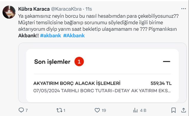 Akbank müşterileri şokta! Çok sayıda kişi hesabından habersiz para çekildiğini belirtiyor - 4. Resim